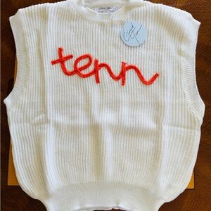 (NWT) Univ. of TN Sleeveless Gameday Sweater (soft!) — sizes M & L